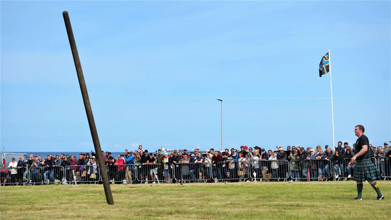 Mey Highland Games 2023. Picture: DGS