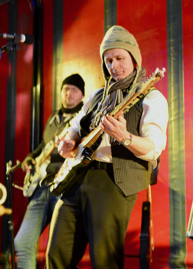 Cover2Cover on stage. Picture: John Wright Studio