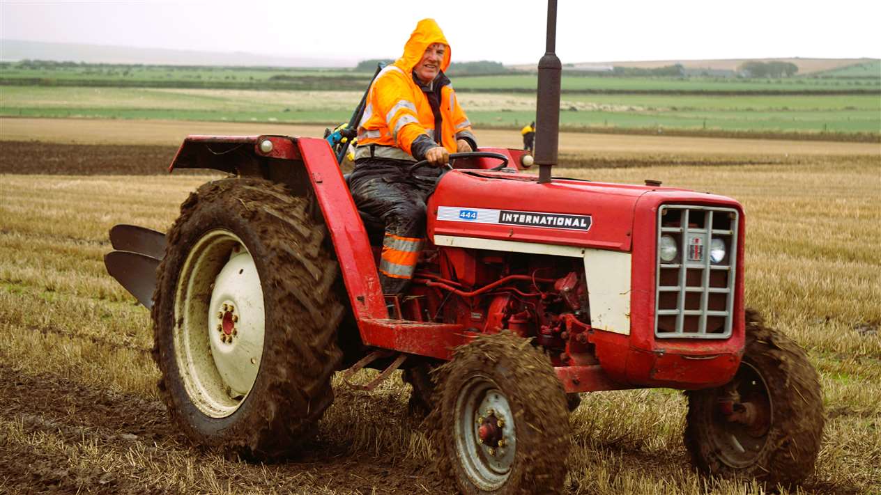 International 444 tractor. Picture: DGS