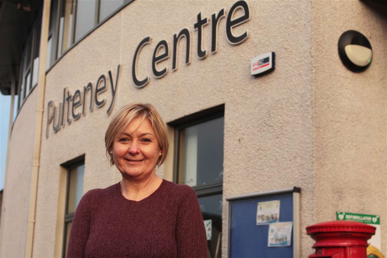 Katrina MacNab of Pulteneytown People’s Project, which will benefit from Dr Betsee Parker's donation.