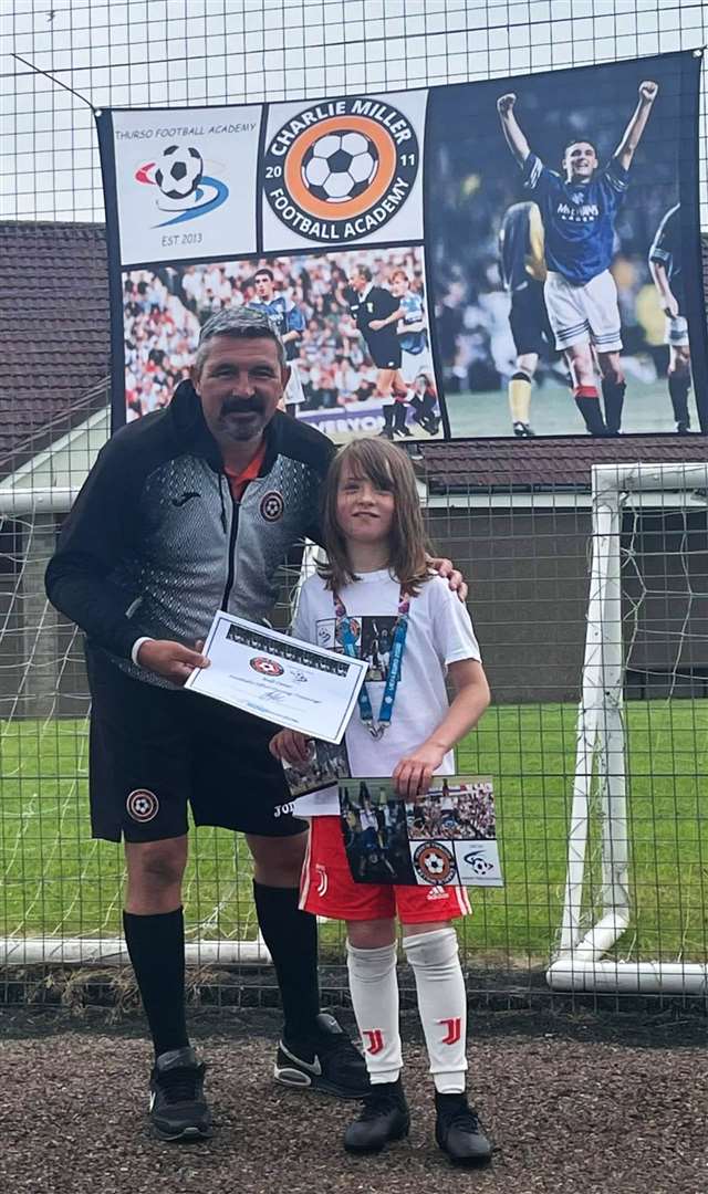 Ella Mackenzie was named as player of the camp for those aged seven to nine.