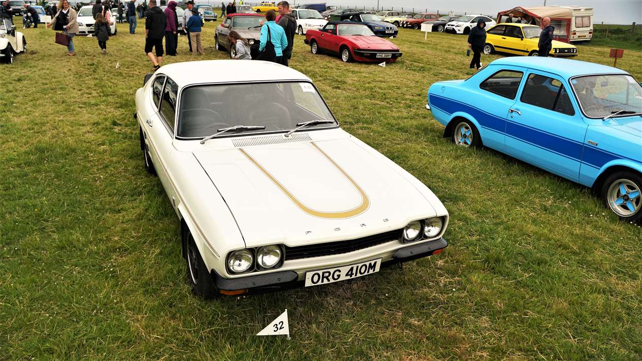 A 1974 Ford Capri RS 3100. Picture: DGS