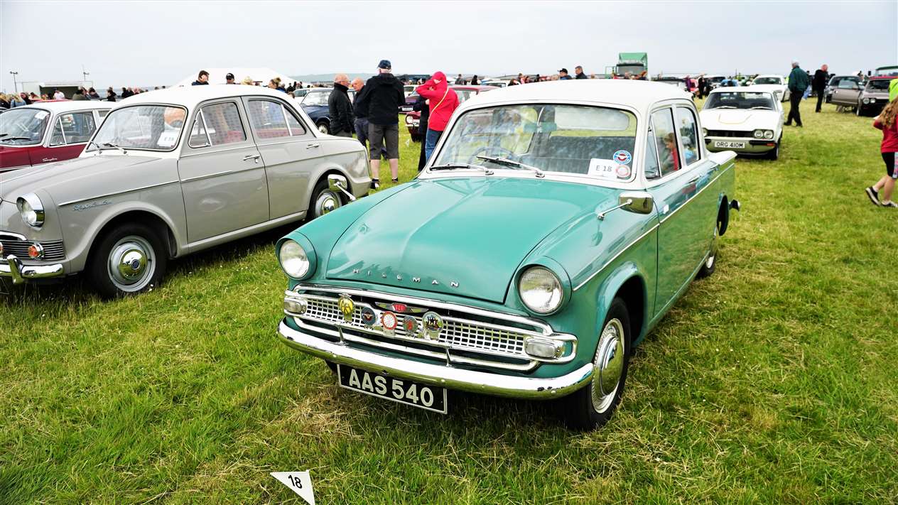 1962 Hillman Minx owned by Bertie Cooper from Thurso. Picture: DGS