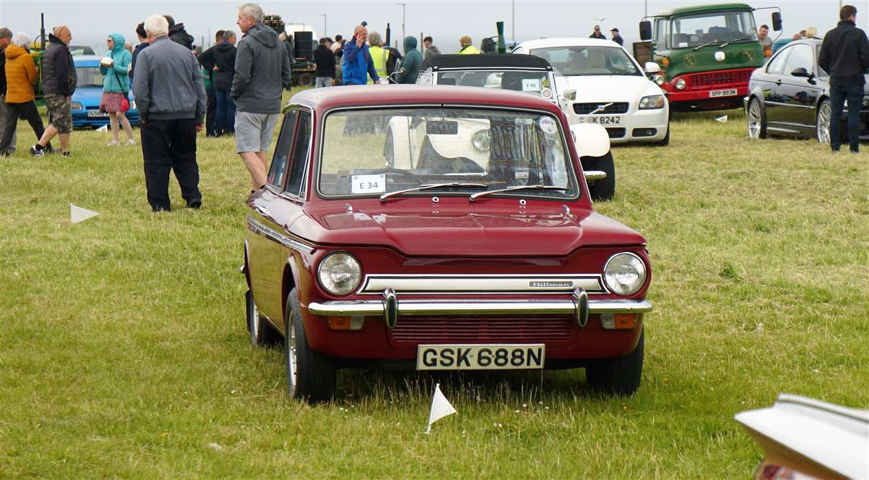 1975 Hillman Imp Super owned by Euan Falconer from Thurso. Picture: DGS