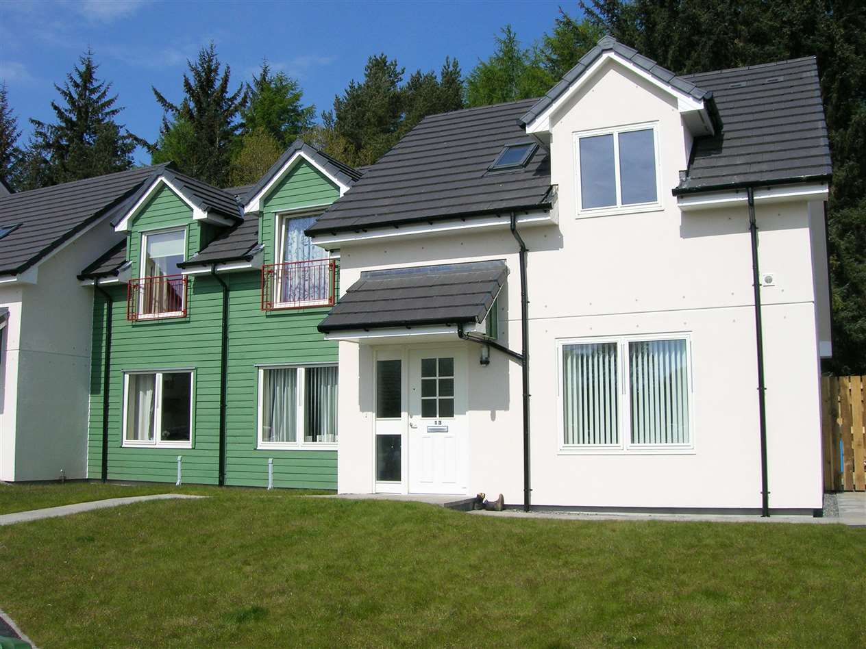 A Cairn Housing Association development in Munlochy.