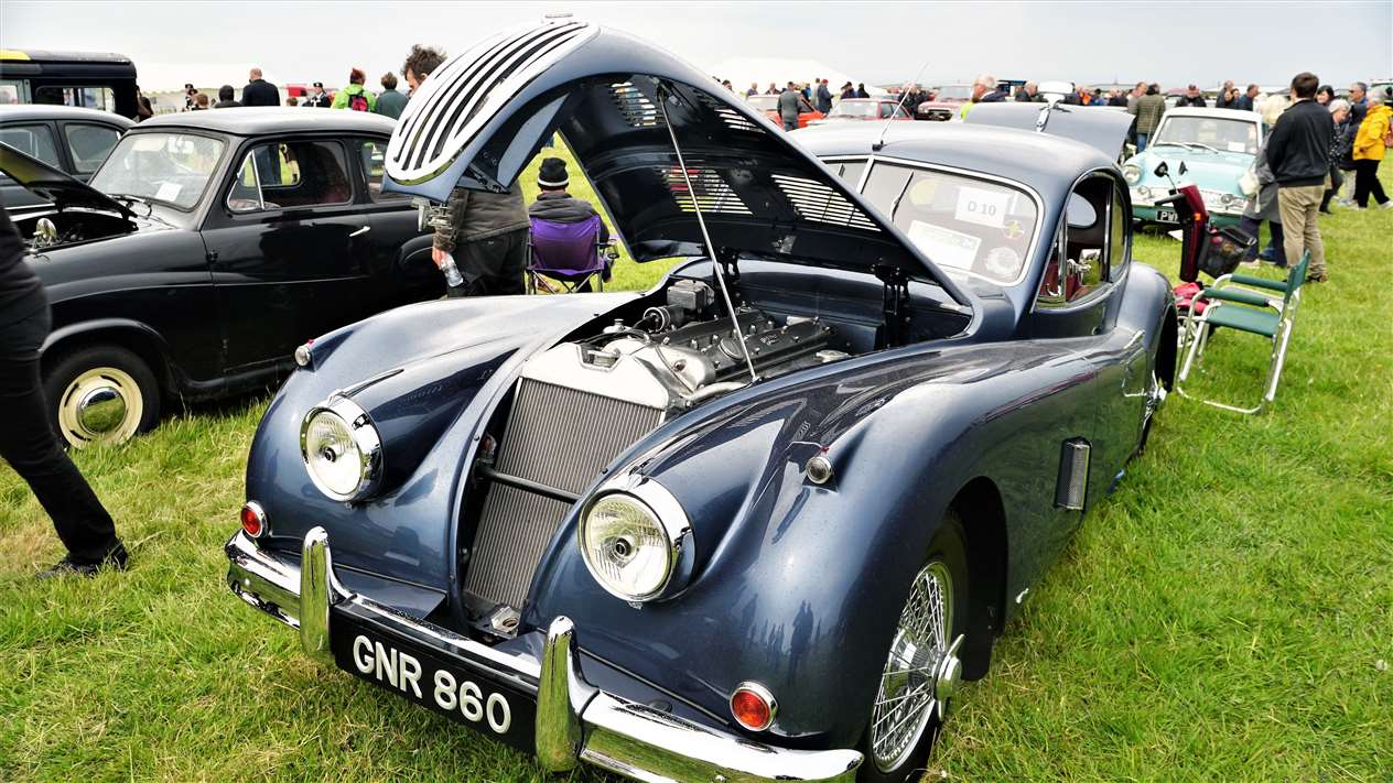 1955 Jaguar XK 140 FHC. Picture: DGS
