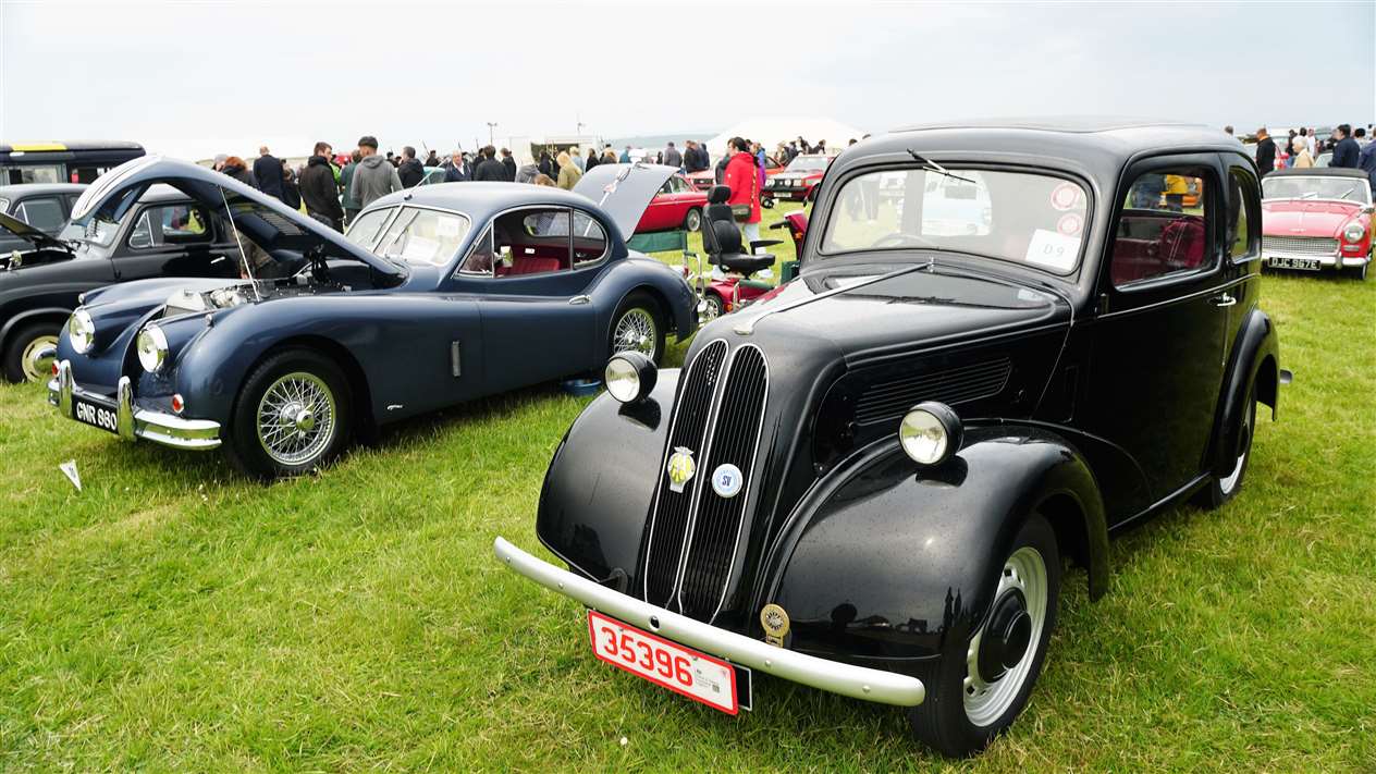 A Ford Popular from 1954 owned by Gordon Meiklejohn from Thurso. Picture: DGS