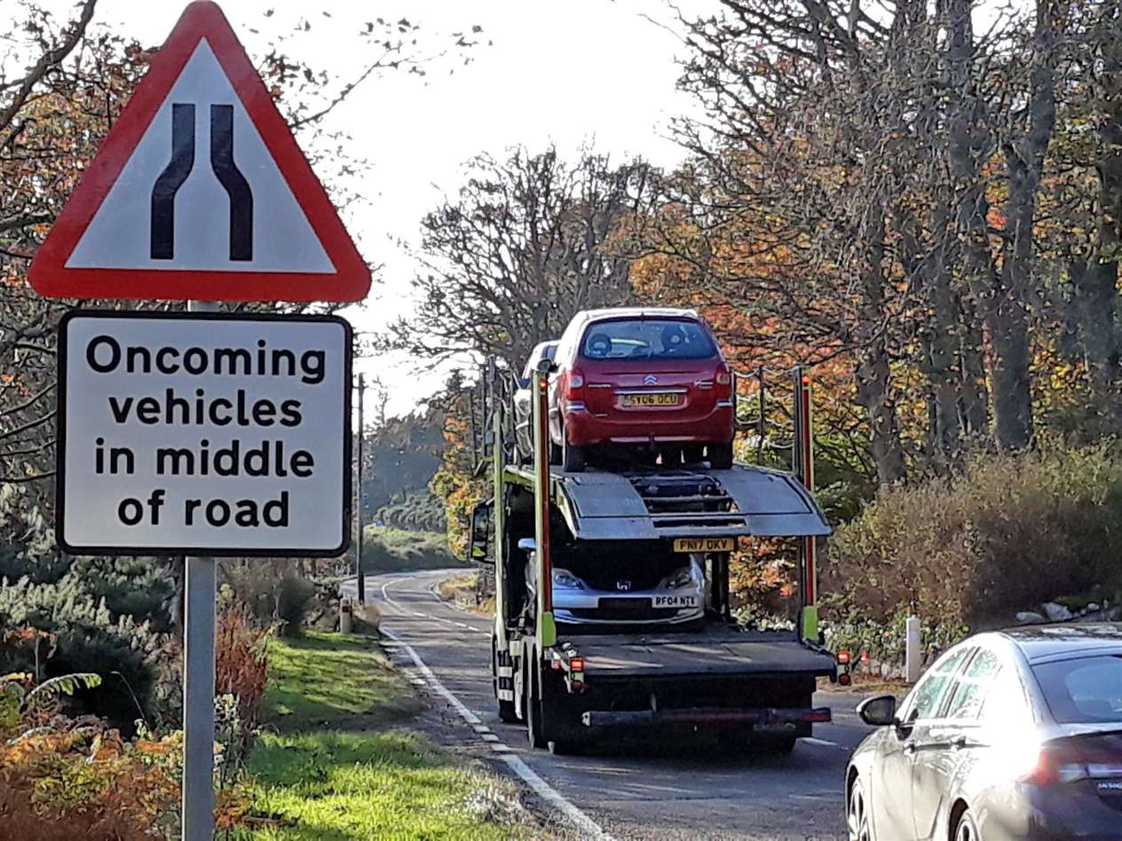 The narrow bridge at Culgower has been described as 'an extreme hazard'.