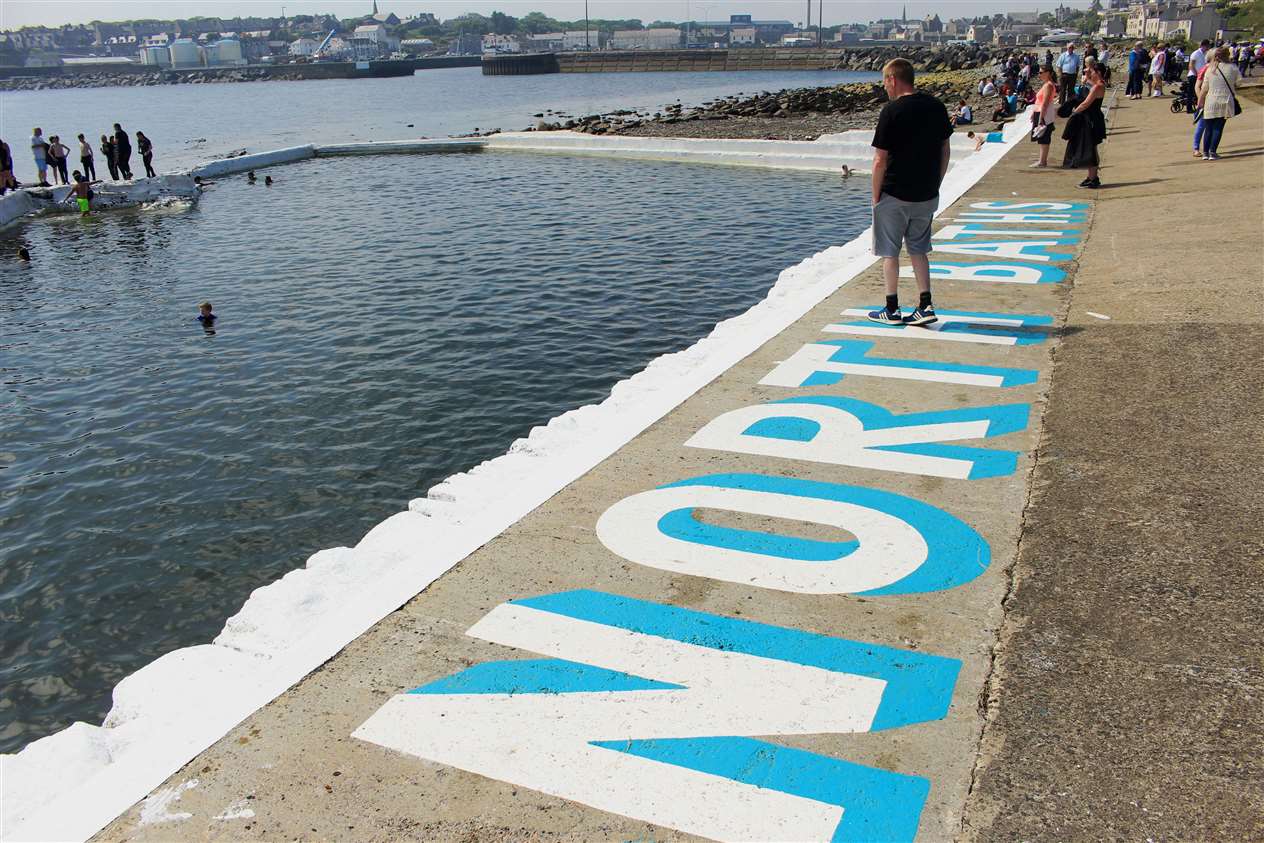 Wick North Baths fun day. Picture: Alan Hendry