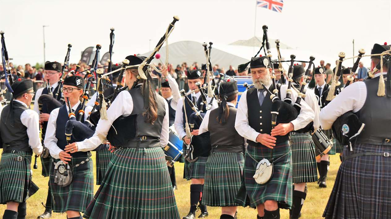Mey Highland Games 2023. Picture: DGS