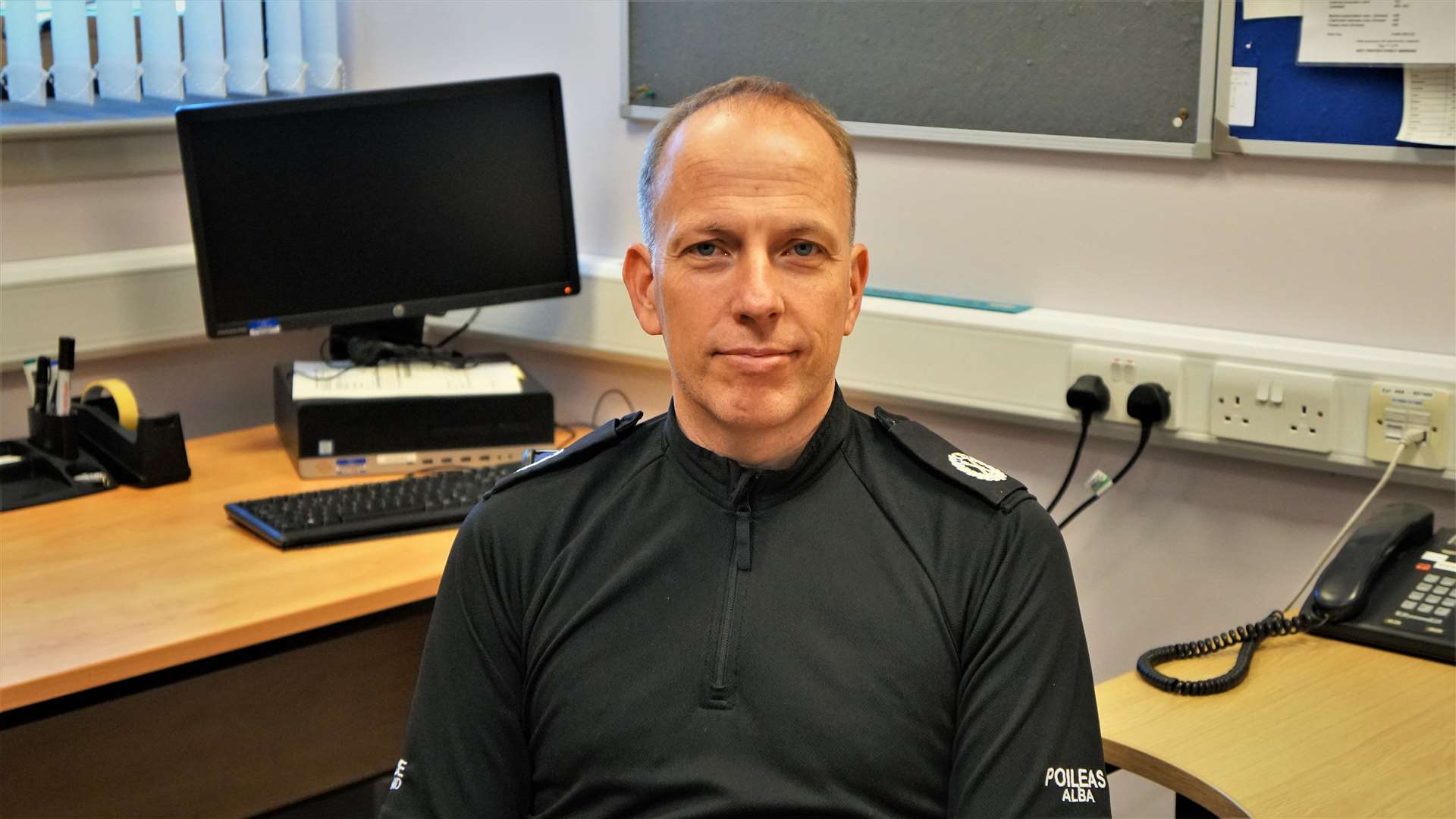 Assistant Chief Constable Gary Ritchie, head of drug strategy for Police Scotland, trained officers in Wick and Thurso on the new initiative to help overdose victims.