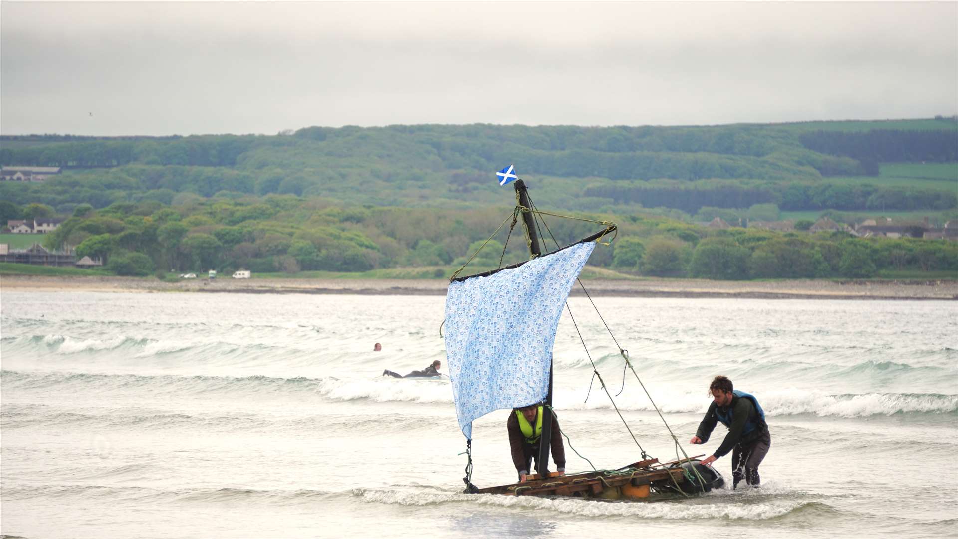 Heading out to sea. Picture: DGS