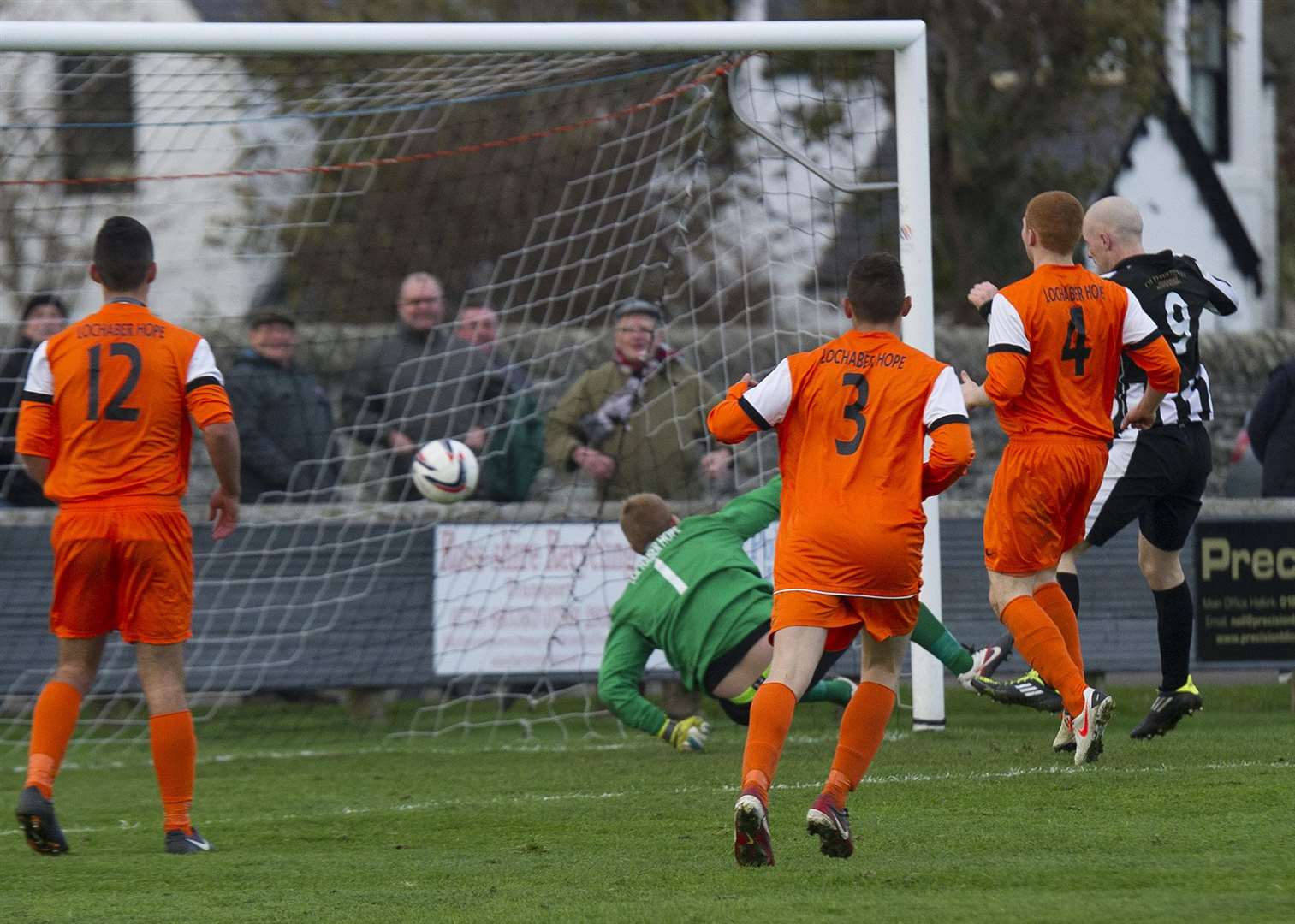 Gary Weir famously scored eight in one game for Academy in a league match against Fort William in October 2013. This was his fourth goal in the Scorries' 8-1 victory. Picture: Mel Roger