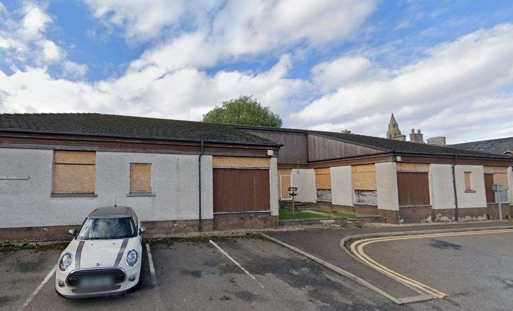 The building has been derelict for several years.