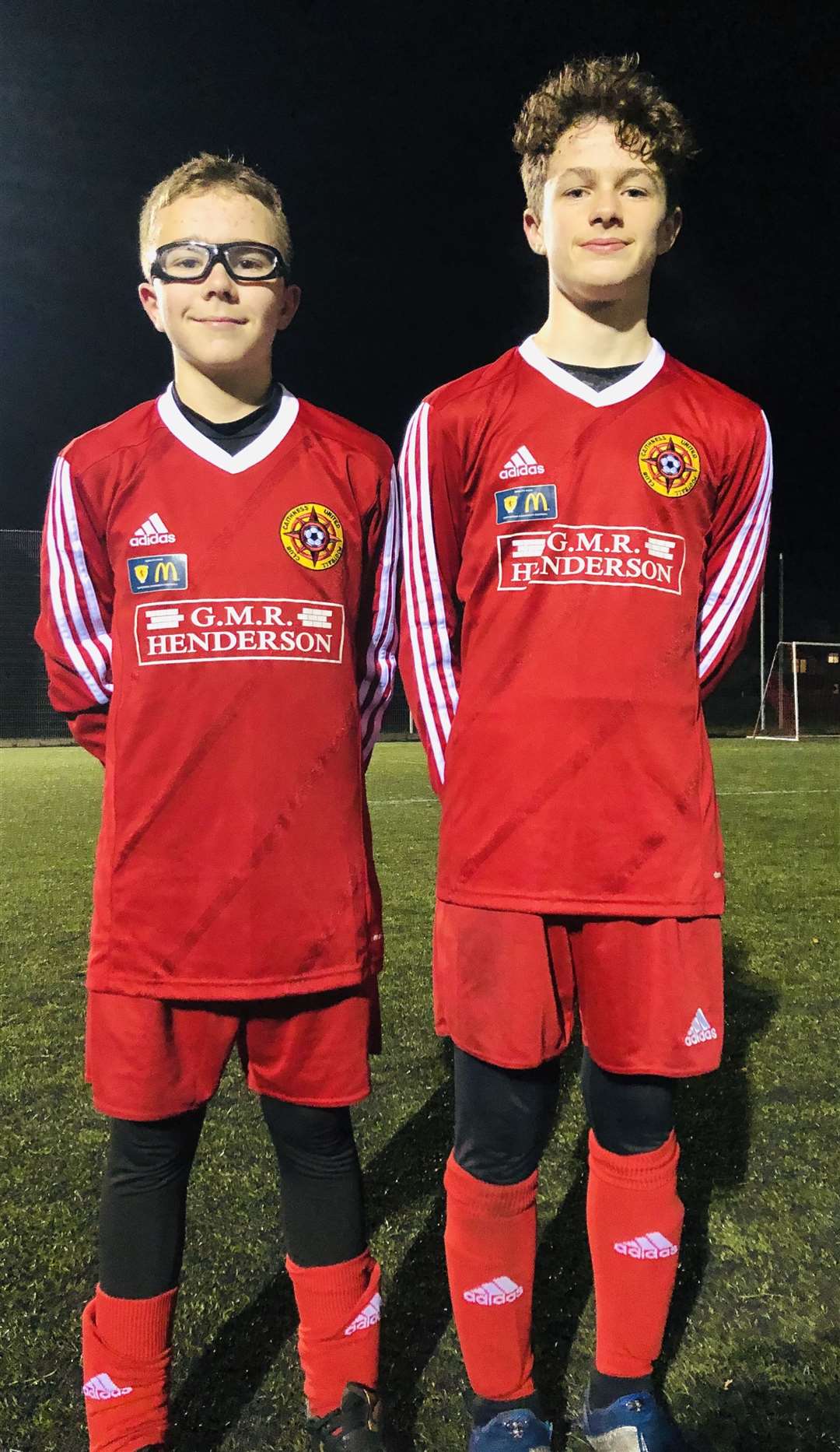 Matthew Mackay and Euan Kennedy shared the man-of-the-match honours against Clach.