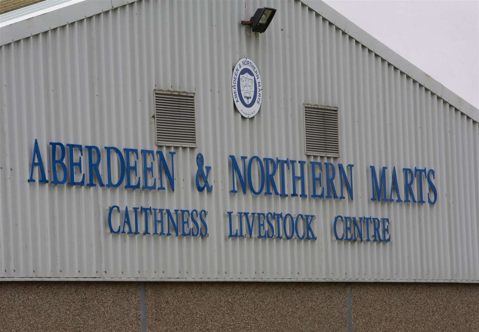 The Caithness Livestock Centre at Quoybrae.