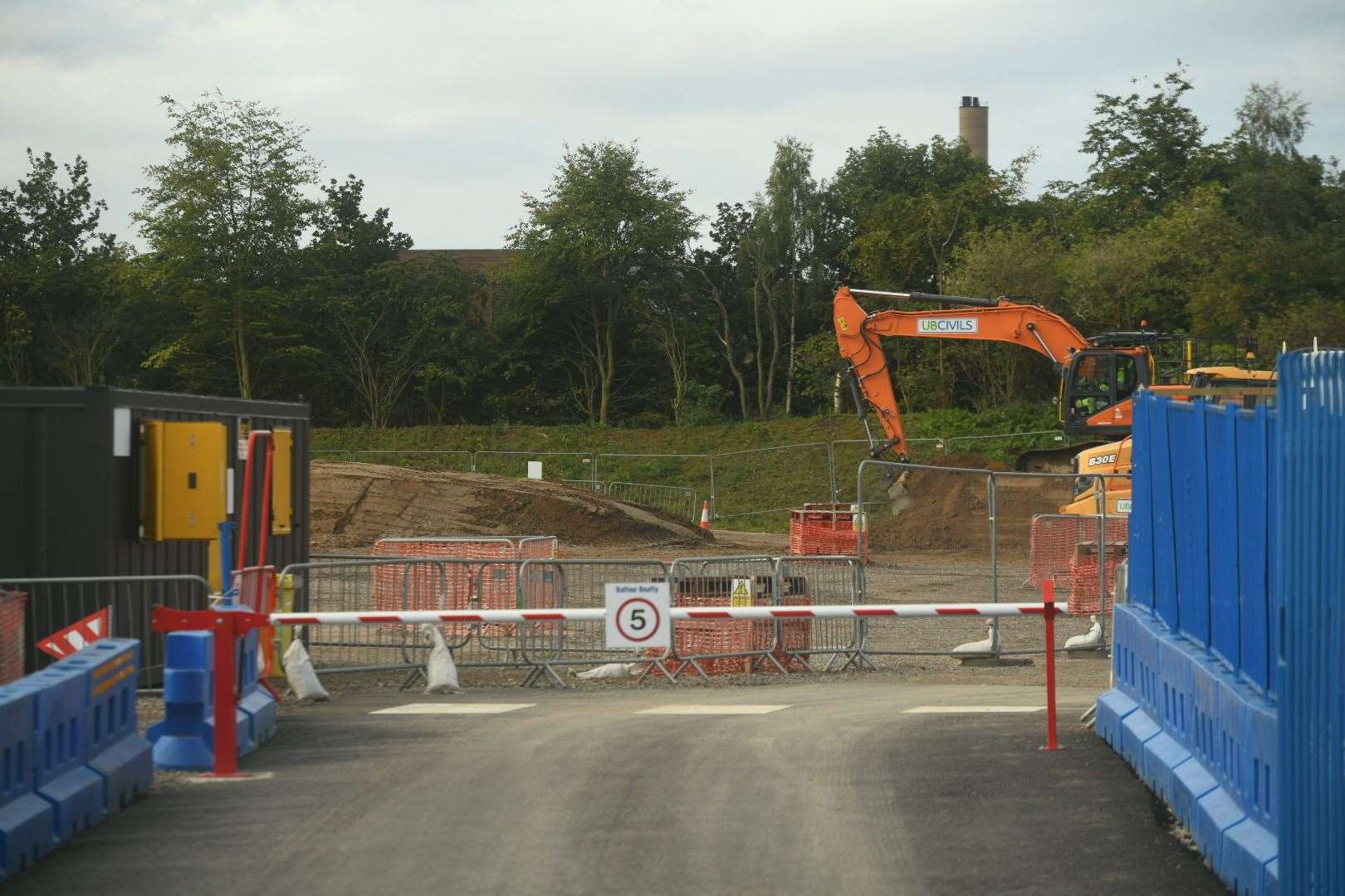 Work is currently under way on the new prison in Inverness. Picture: James Mackenzie.