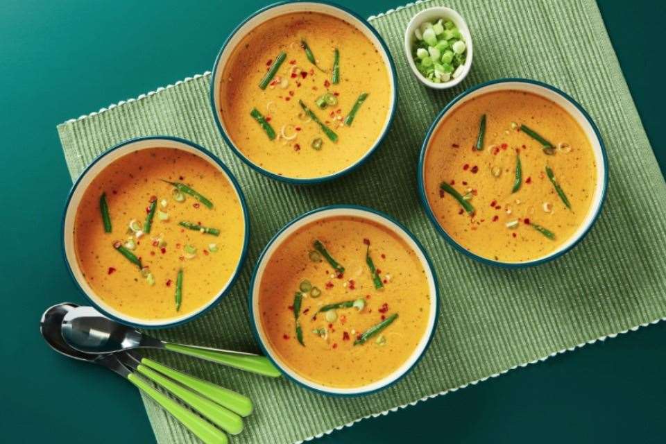 Thai sweet potato soup.