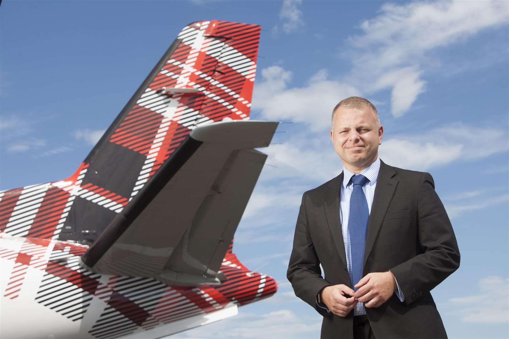 Jonathan Hinkles, Loganair’s managing director.