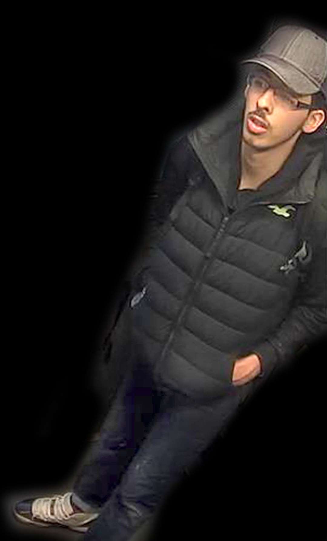 Salman Abedi on the night he carried out the Manchester Arena terror attack (GMP/PA)