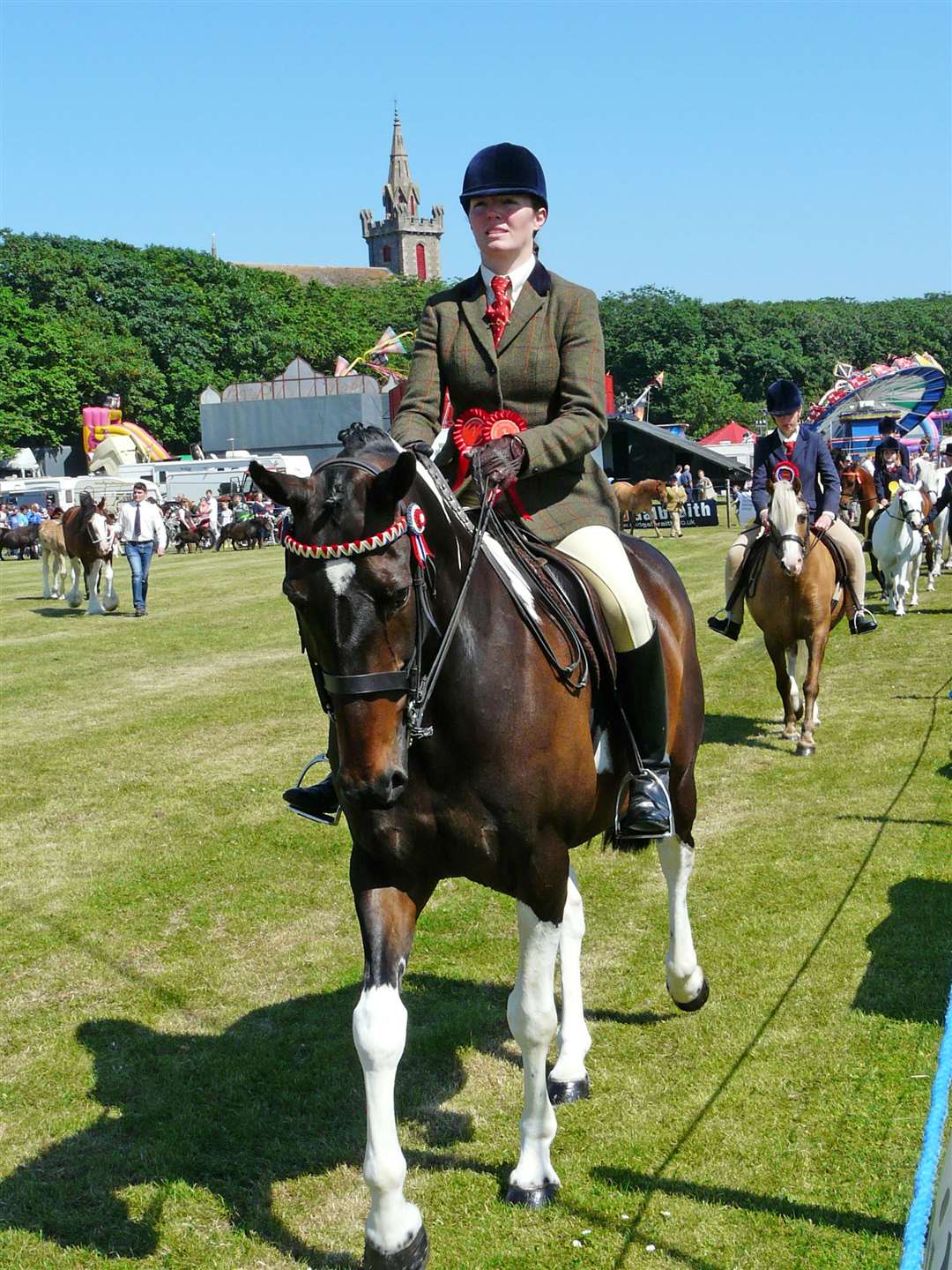 The parade at the 2013 County Show in Wick. Picture: Alan Hendry.