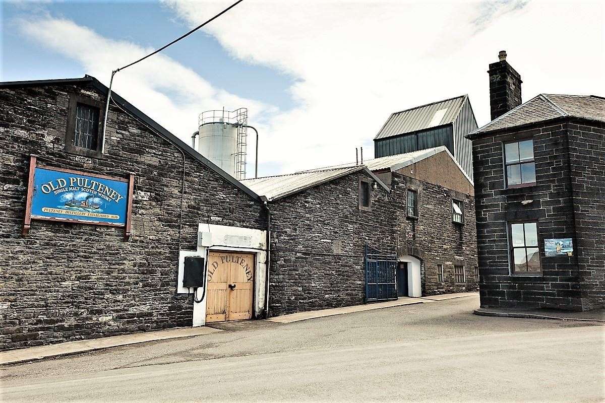 The Wick distillery where Old Pulteney whisky is made. International Beverage which owns Old Pulteney announced its community awards this week. Picture: Reuben Paris