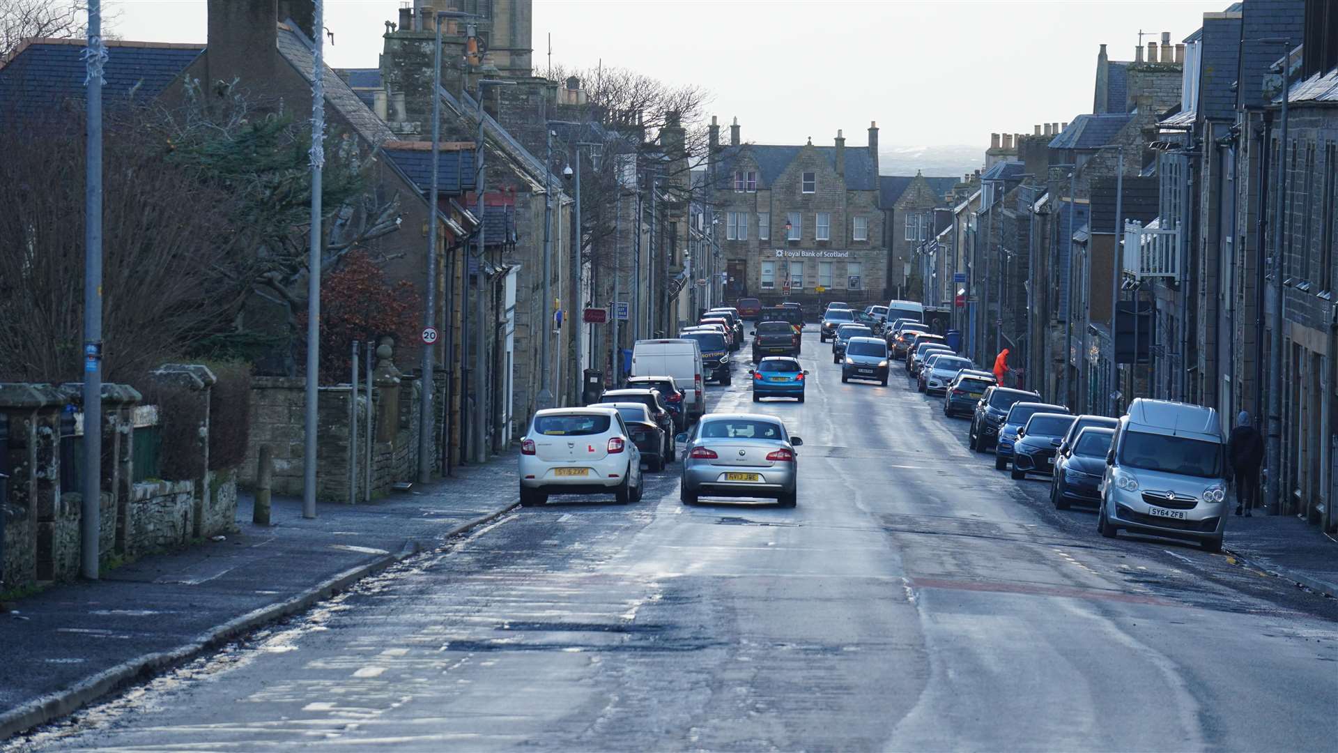 The offence took place on Princes Street in Thurso.