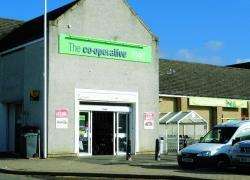 The Co-op store in Meadow Lane where as many as 11 jobs could be lost. Photo: Willie Mackay.