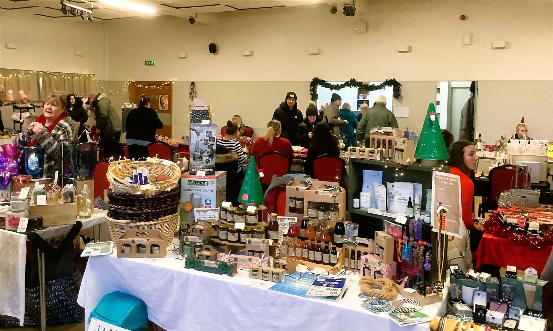 There were many items for sale on Saturday at the special event in the Legion's Thurso branch. Picture supplied
