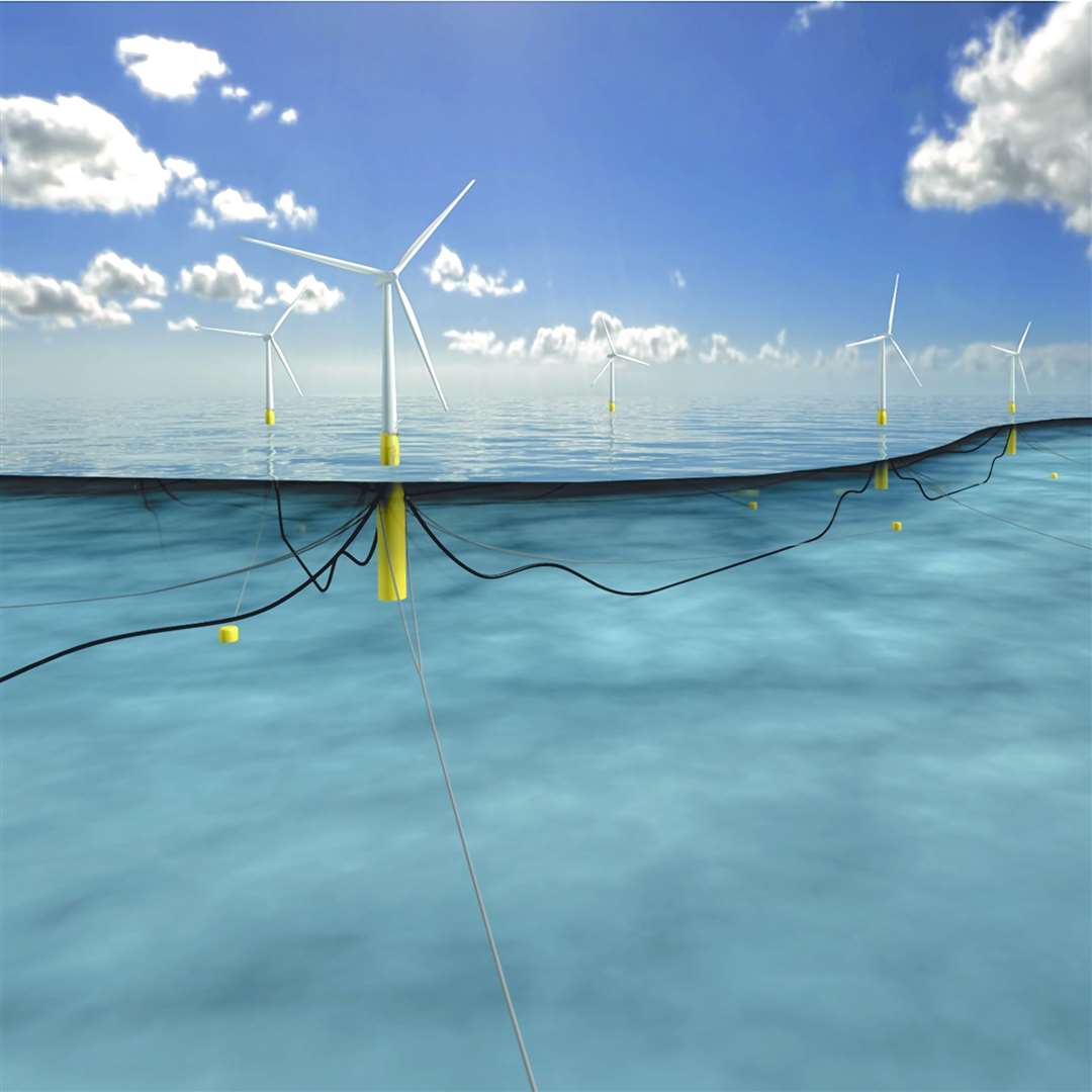 Floating offshore wind developments such as this one could have significant potential off the north coast of Caithness and Sutherland. Picture: Hywind Scotland