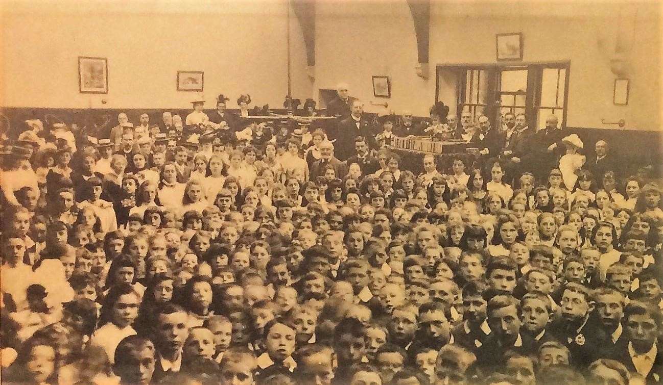 Photograph of Central School 1901 Picture: Highland Archive Centre