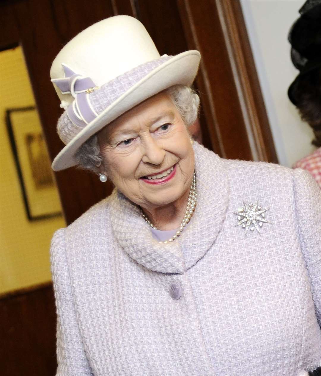 The Queen on a visit to Moray in 2014. Picture: Daniel Forsyth