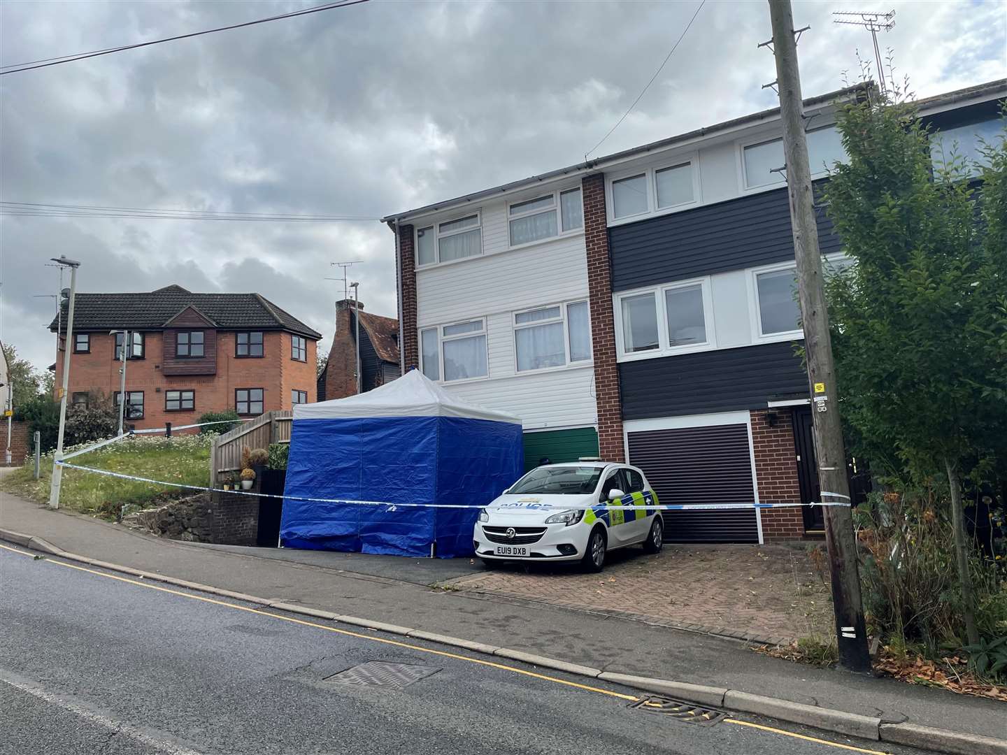 Mrs McCullough died in Pump Hill, Chelmsford, Essex, while human remains were found at the same address (Sam Russell/ PA)