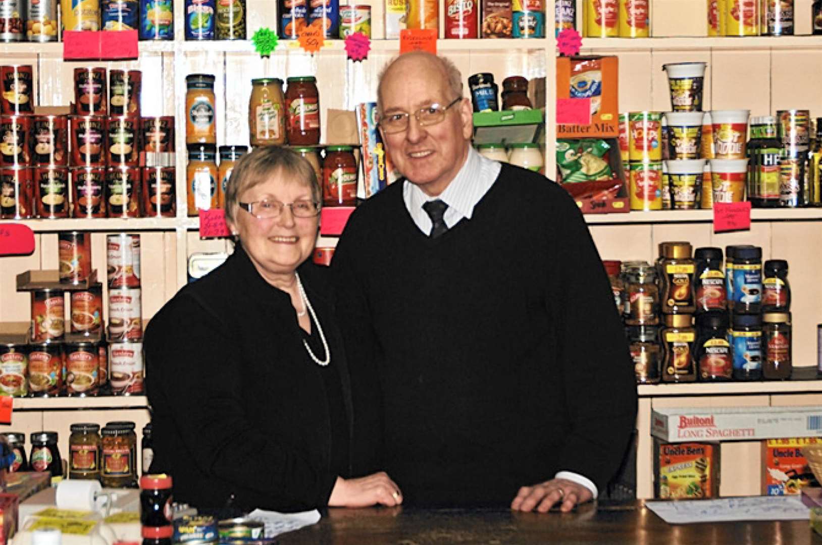 A family-run convenience store in Lybster closed its doors for the last time in February 2010 when Eric and Eileen Farquhar retired after running D Munro, better known as the Café or Eric’s.