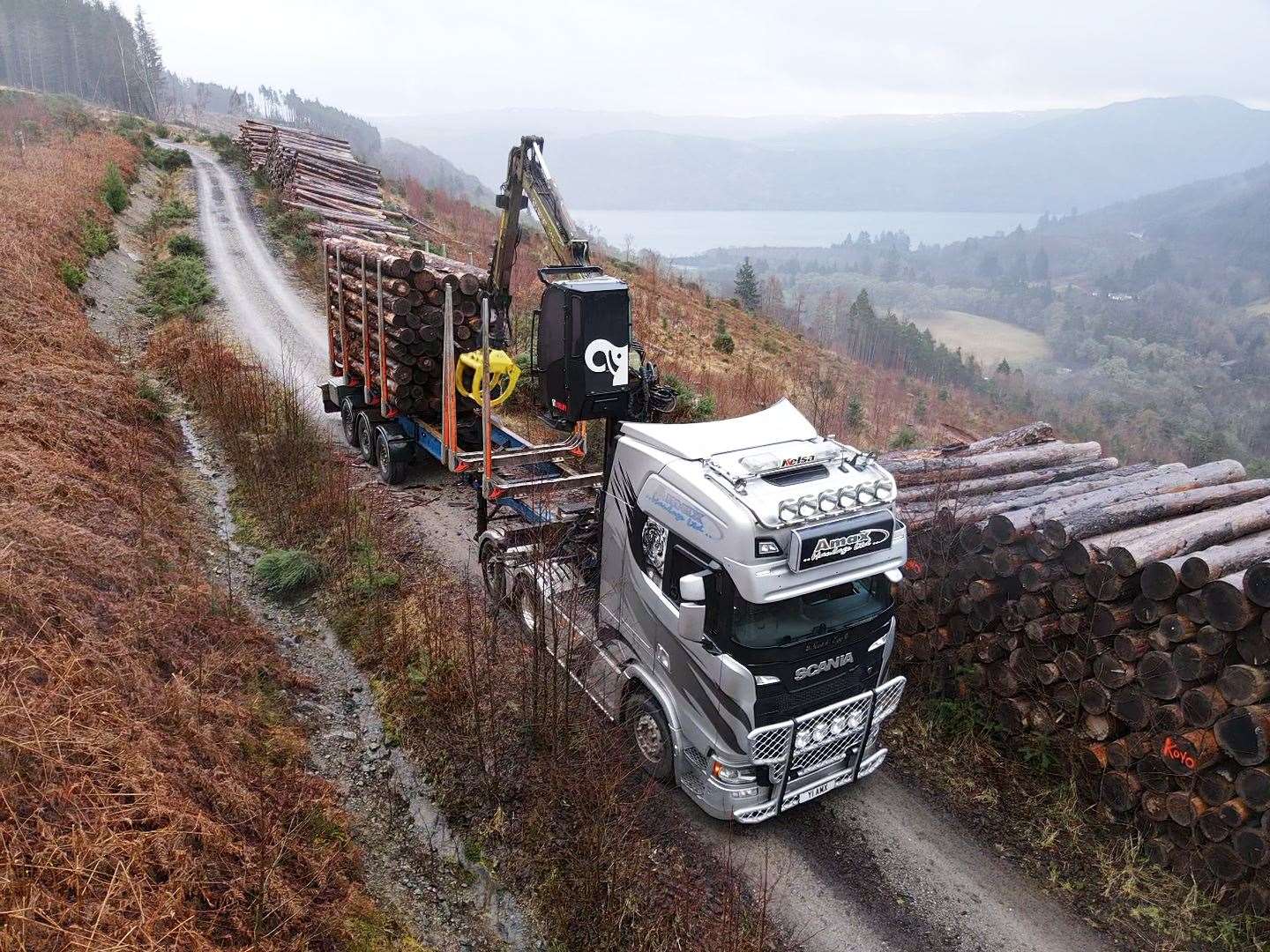 The funding from Scottish Forestry, co-financed by Highland Council, will improve roads and add passing places at three locations in the Highlands.