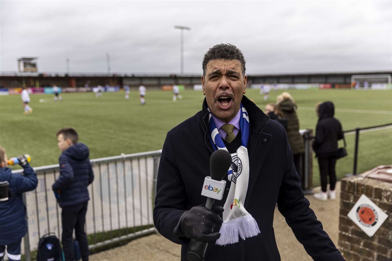 Since retiring from football, Chris Kamara has become best known for his work as a pundit and presenter on Sky Sports (Steven Paston/PA)