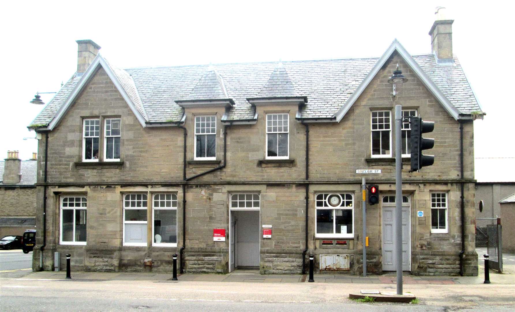 Thurso postal department where Joanne sent her art pieces from.