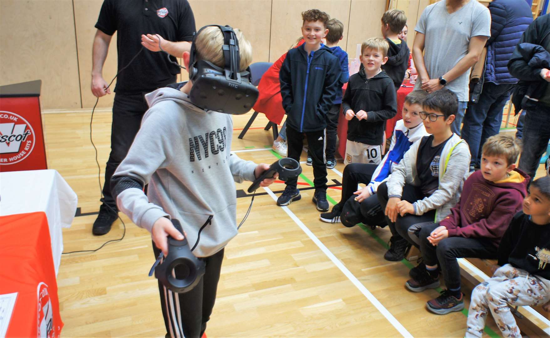 A virtual reality experience was possible at last year's Caithness International Science Festival family fun day courtesy of Norscot Joinery. Picture: DGS