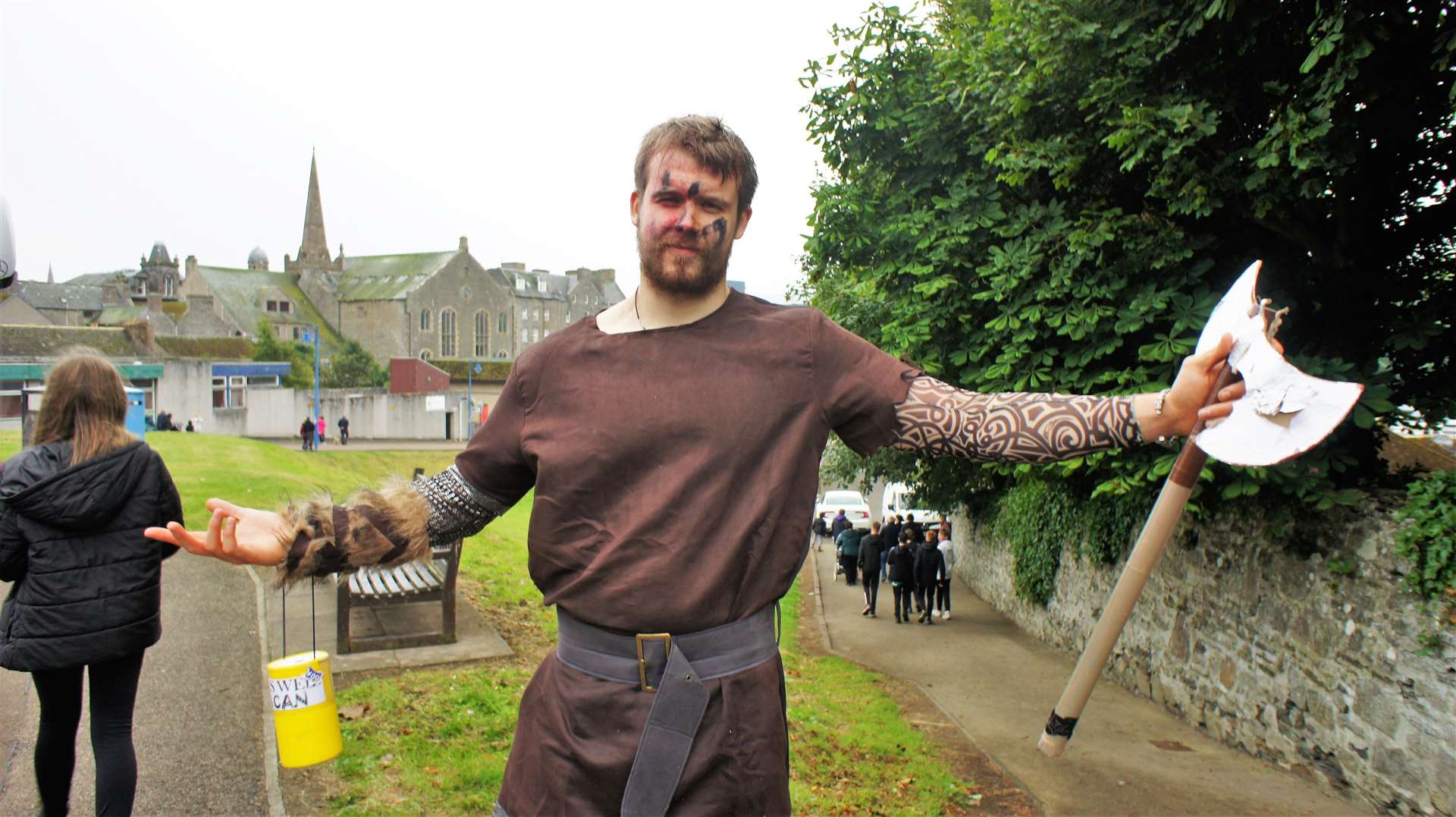 Procession of floats and fancy dress for Wick Gala Week 2022. Picture: DGS