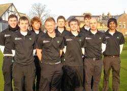 The members of the UHI golf team, all BA (Hons) Golf Management students at North Highland College in Dornoch, were unbeaten in their Scottish Student Sports/BUCS winter league campaign and have now been promoted to the top division of Scottish Universiti