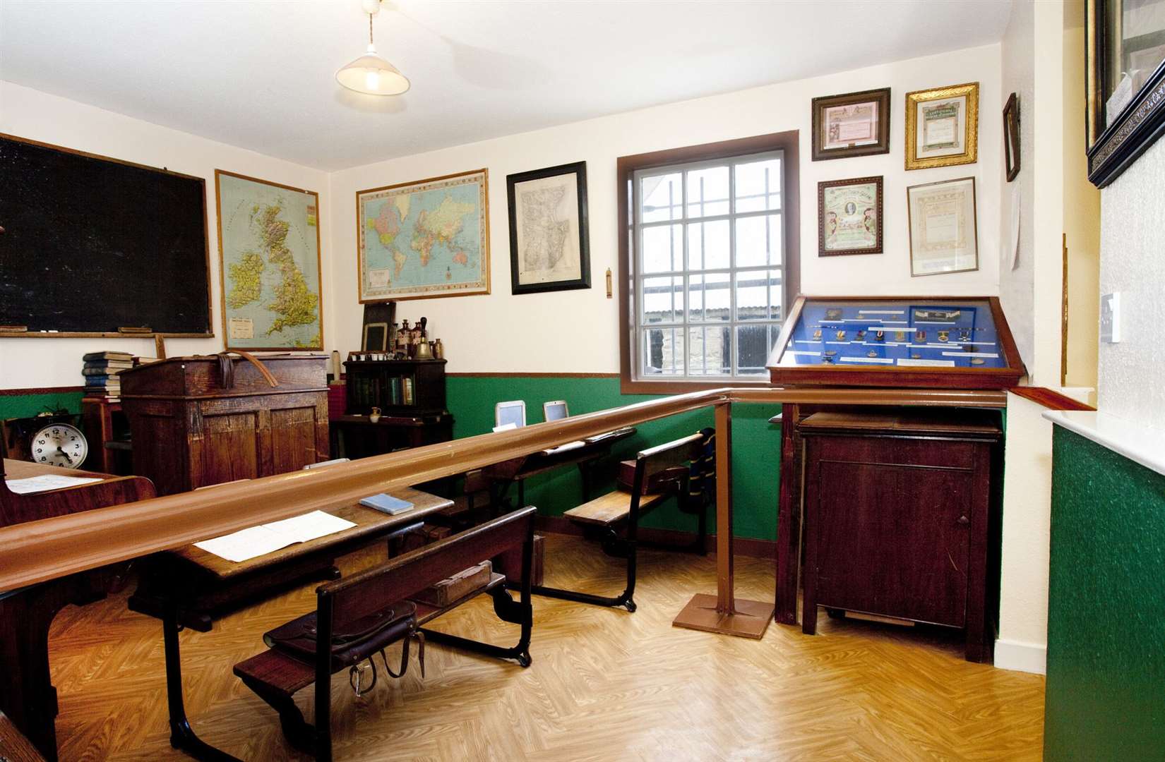 The schoolroom display in Wick Heritage Museum, a popular local visitor attraction. Picture: Fergus Mather