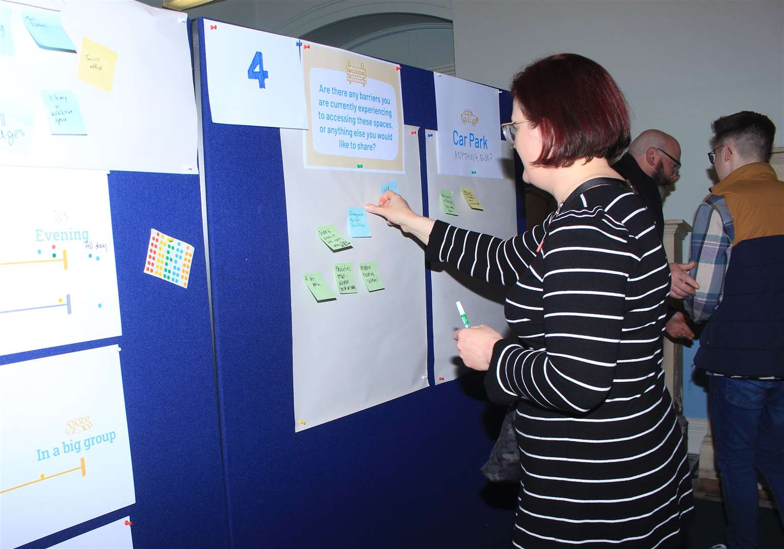 Feedback was sought at Wick's Carnegie building as well as at venues in Castletown, Thurso and Lybster this week.