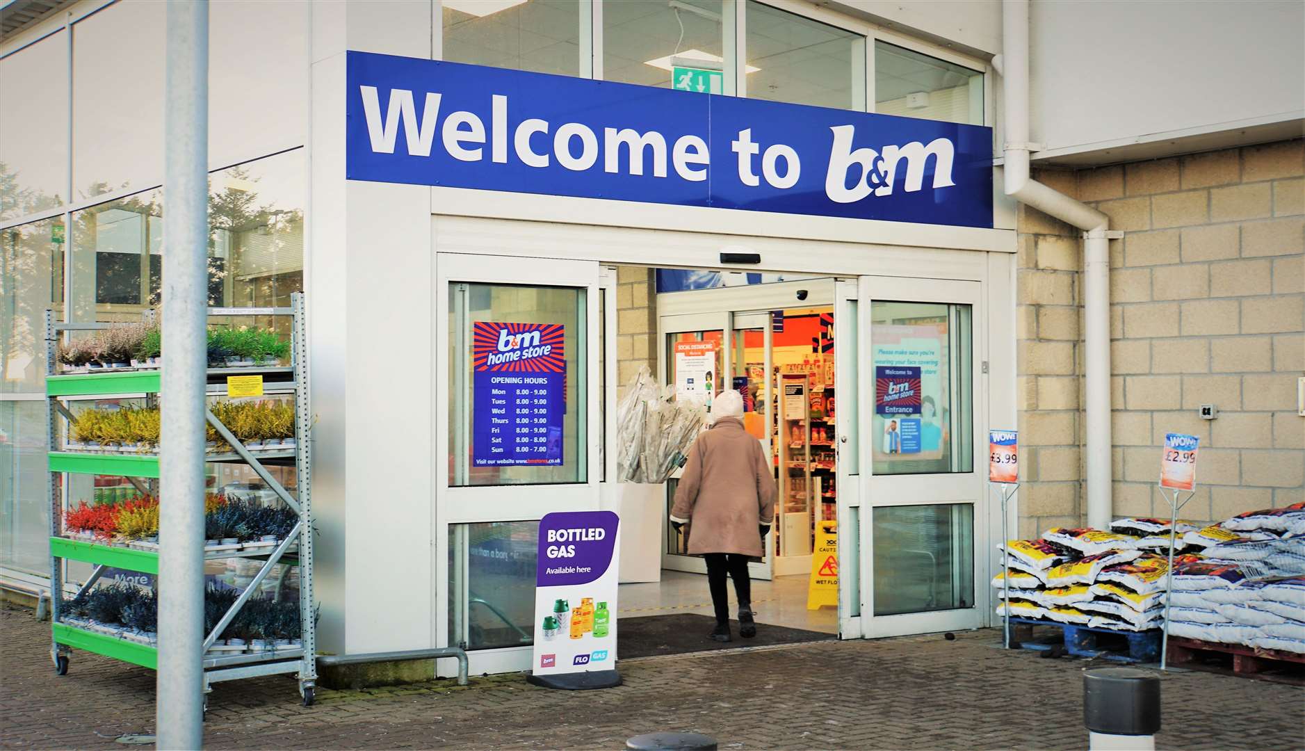 B&M store in Wick. Picture: DGS