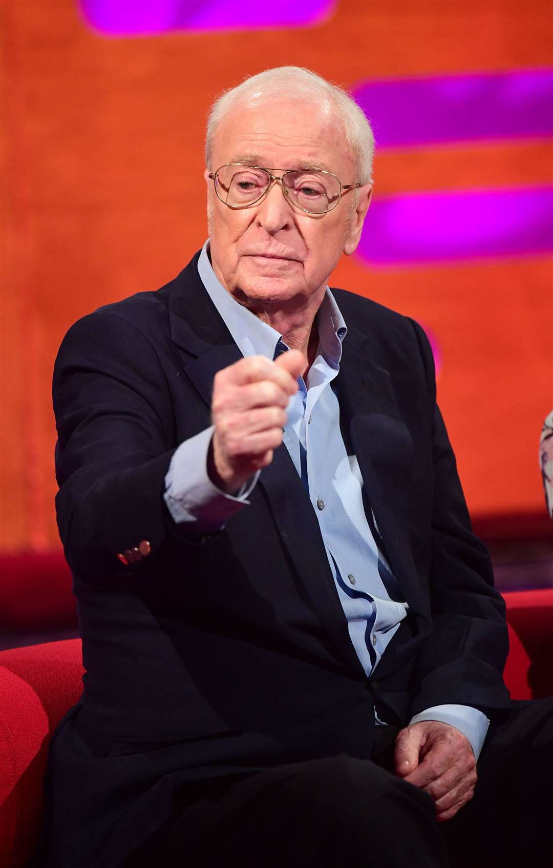 The fundraising hero said Sir Michael Caine could ‘age up’ for the role (Ian West/PA)