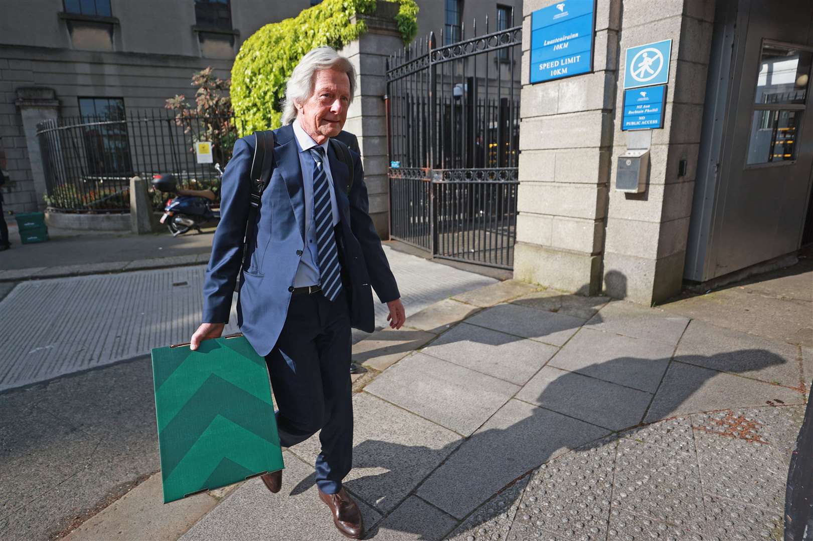 Solicitor Paul Tweed arriving at the High Court in Dublin (Liam McBurney/PA)