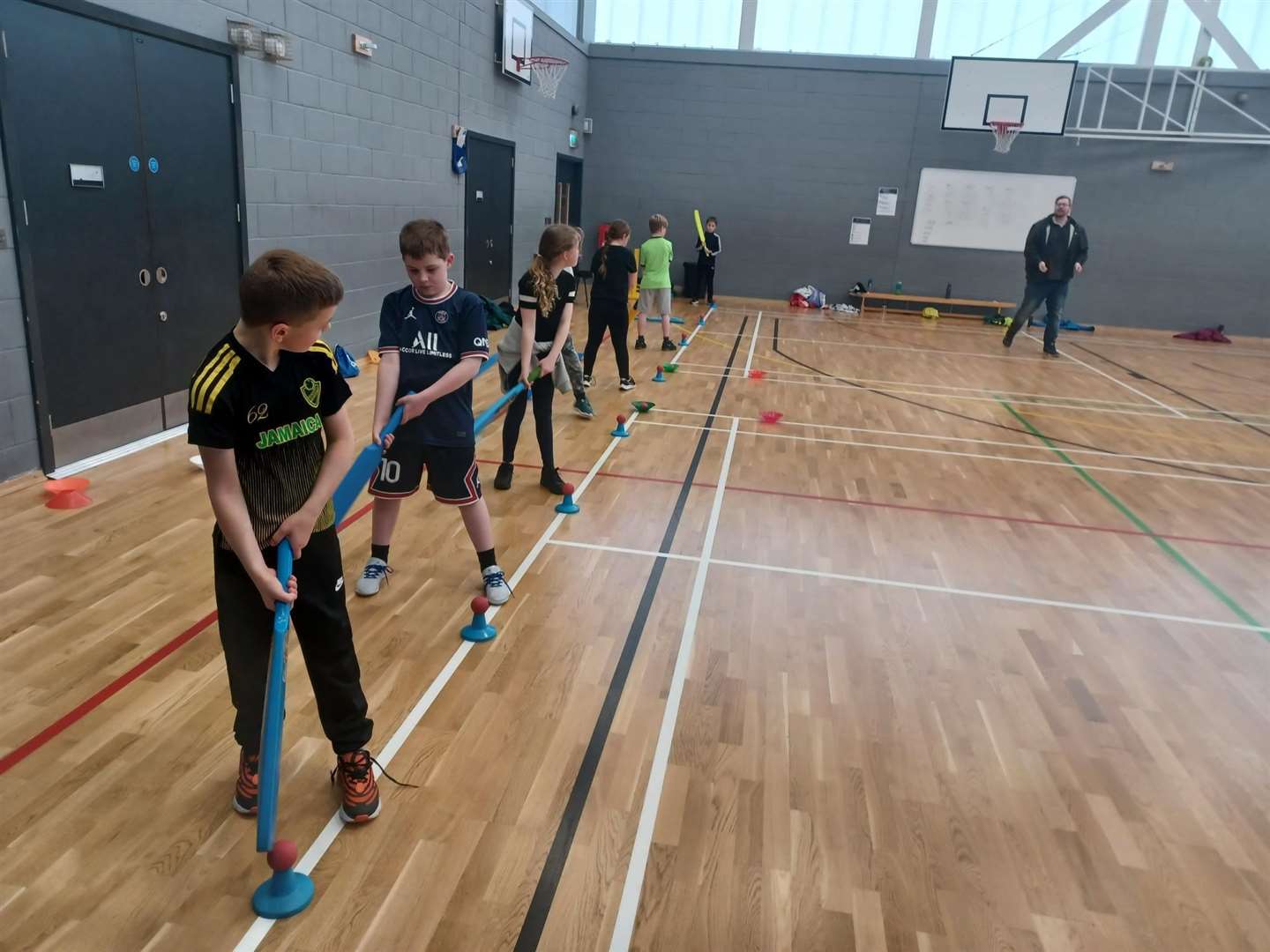 Fun and games at the Wick Active Schools Easter camp.