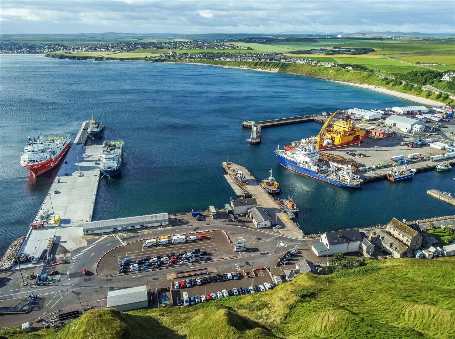 Scrabster Harbour Trust says it is looking forward to continuing to work with the Pentland team on developing the project’s operations and maintenance base.