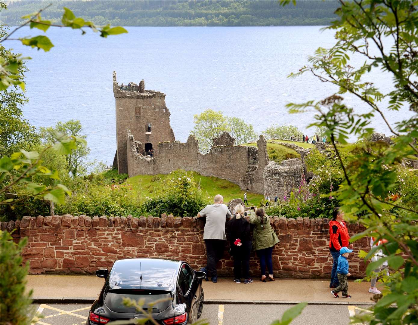 Urquhart Castle and Loch Ness.  Photo: Gary Anthony.