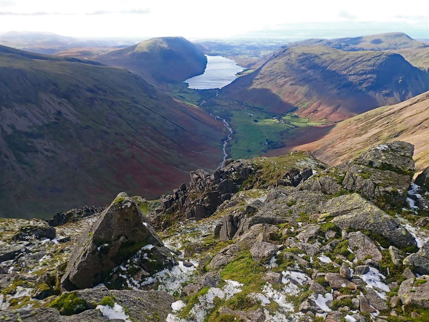 The view towards Wastwater.