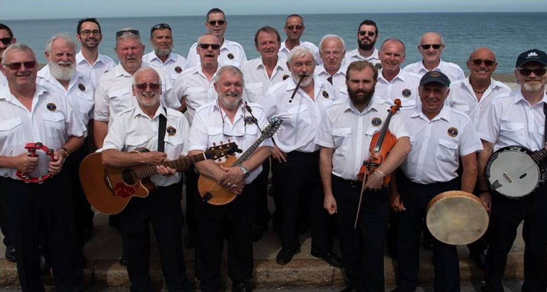 The Sheringham Shantymen, a group of singers from North Norfolk (The Sheringham Shantymen)
